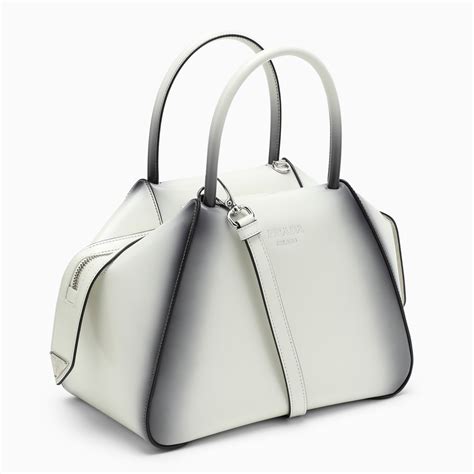 prada borsa a mano bianca|Borsa a mano small in pelle Bianco .